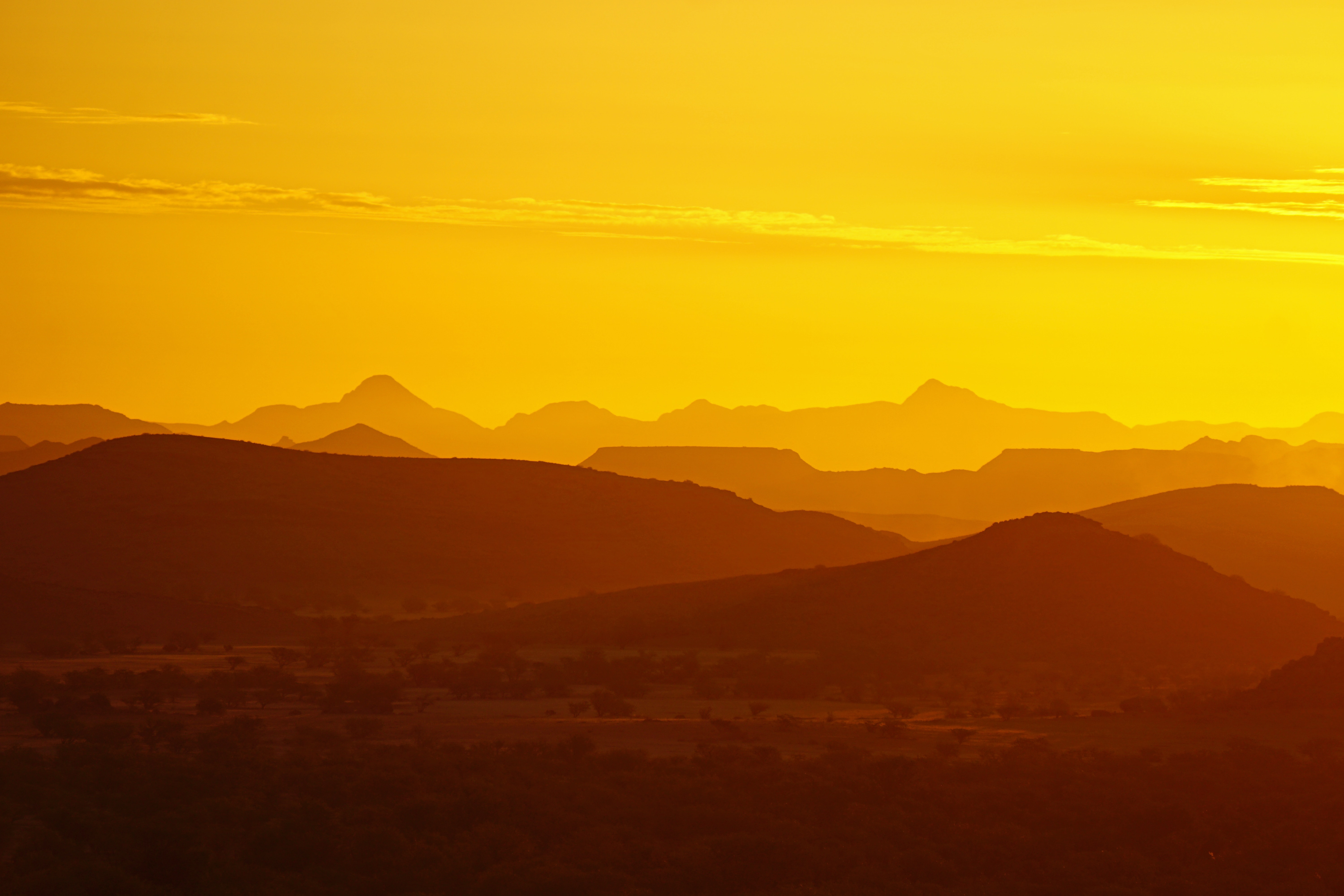 Image of safari mountains
